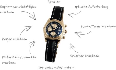 breitling krone reparieren